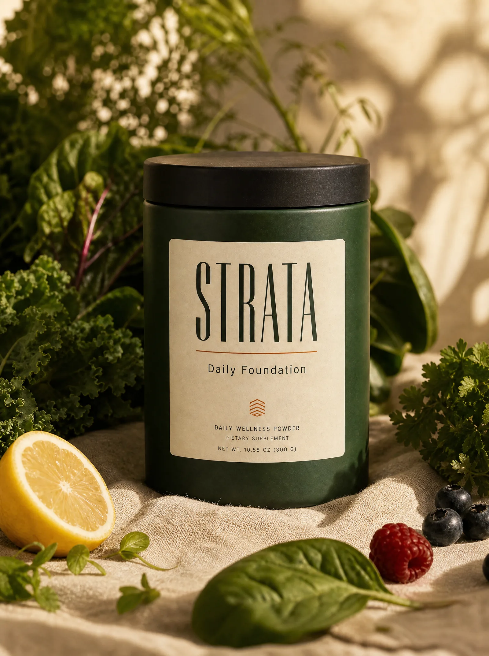 Campaign editorial frame for STRATA