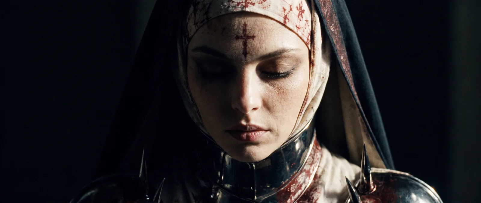 The False Covenant shot, Close up on Kiara, 2.35:1